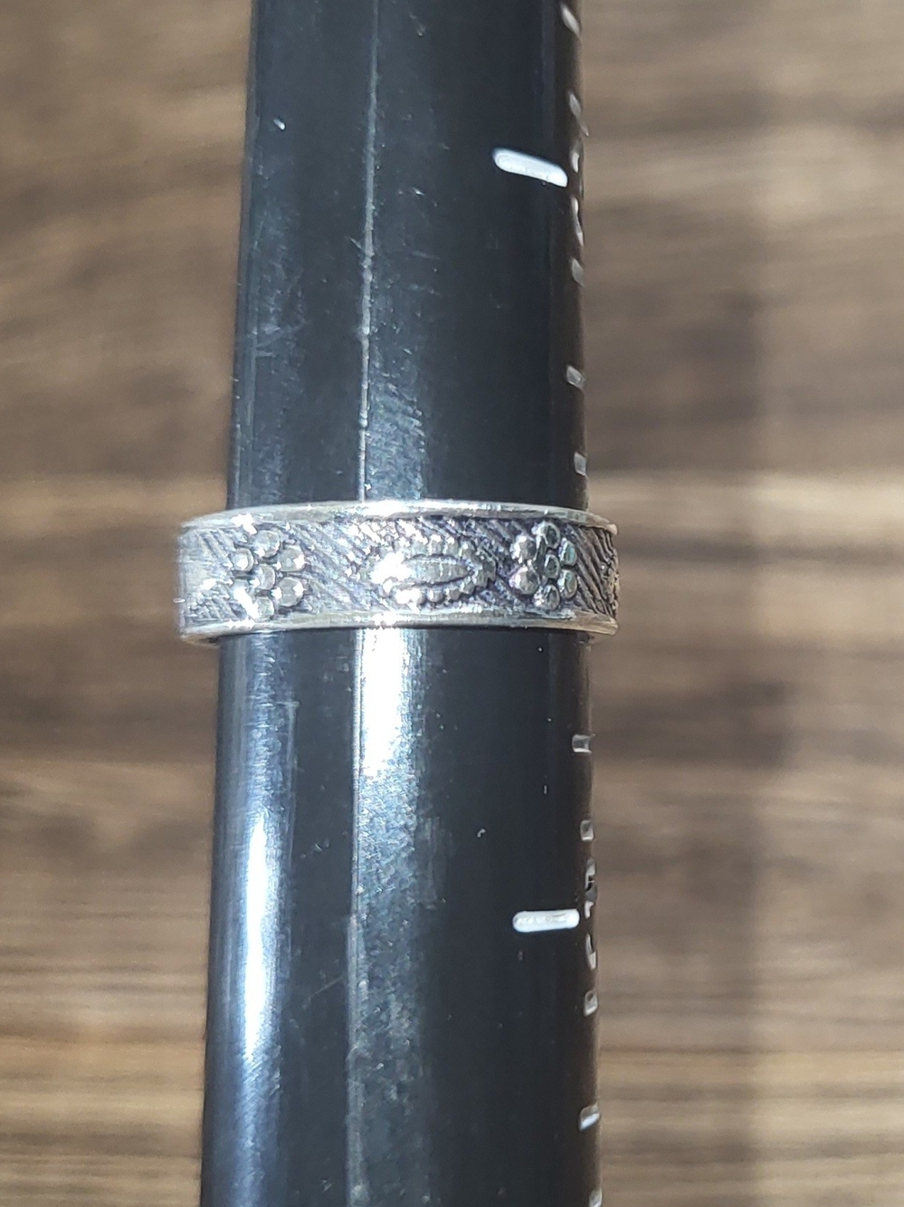 925 Sterling Silver Floral Band Pinki, Midi, Toe Ring